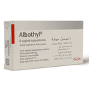 ALBOTHYL VAGINAL 90MG 6 SUPP