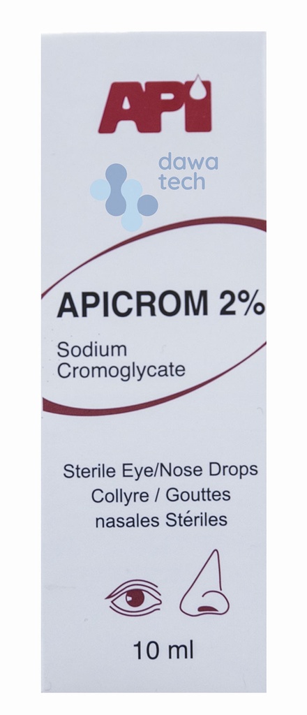 APICROM 2% EYE DROPS