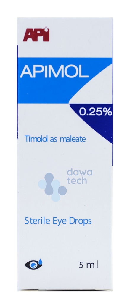 APIMOL 0.25% EYE DROPS
