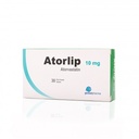 ATORLIP 10 MG  F.C 30 TAB