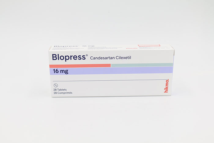 BLOPRESS 16 MG 28 TAB