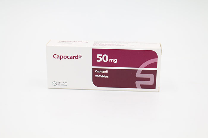 CAPOCARD 50MG TAB 20