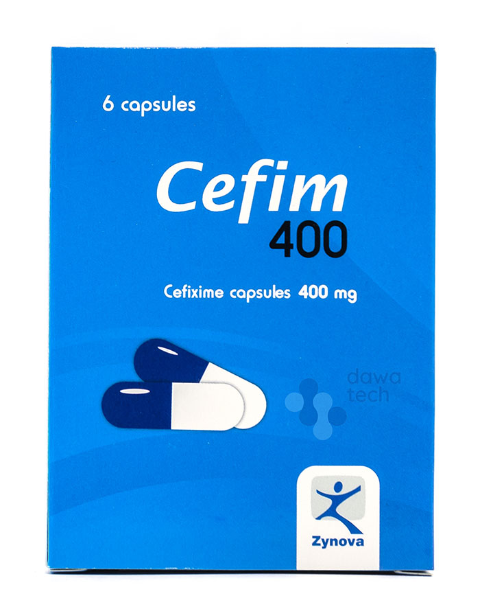 CEFIM 400MG  6 CAPSULE