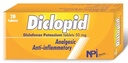 DICLOPID 50 MG  20  F.C TAB