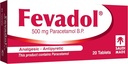 FEVADOL 500MG 20 TABLET