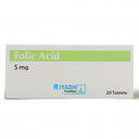 FOLIC ACID 5MG 20 TABLET