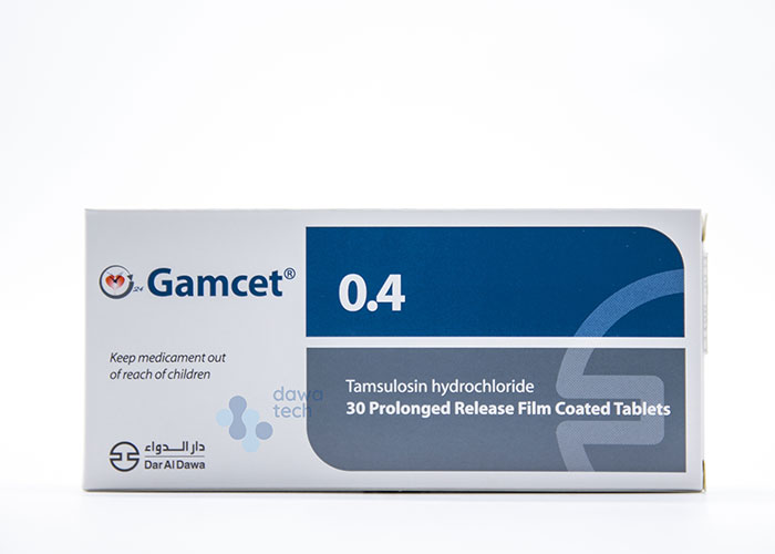 GAMCET 0.4MG 30 TABLETS