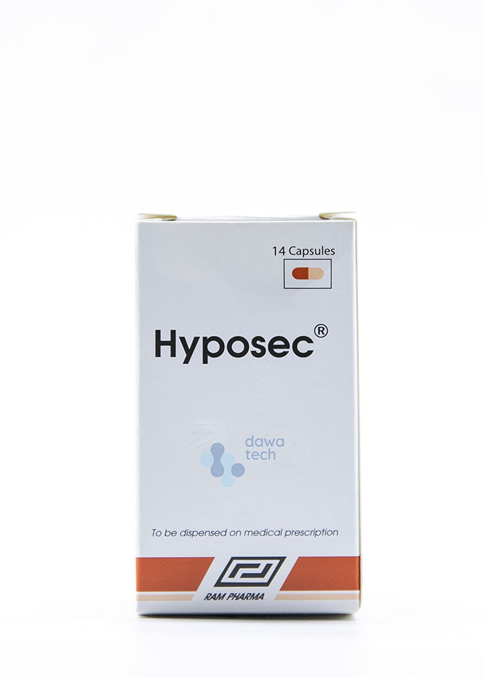 HYPOSEC 20 MG 14 CAPSULE