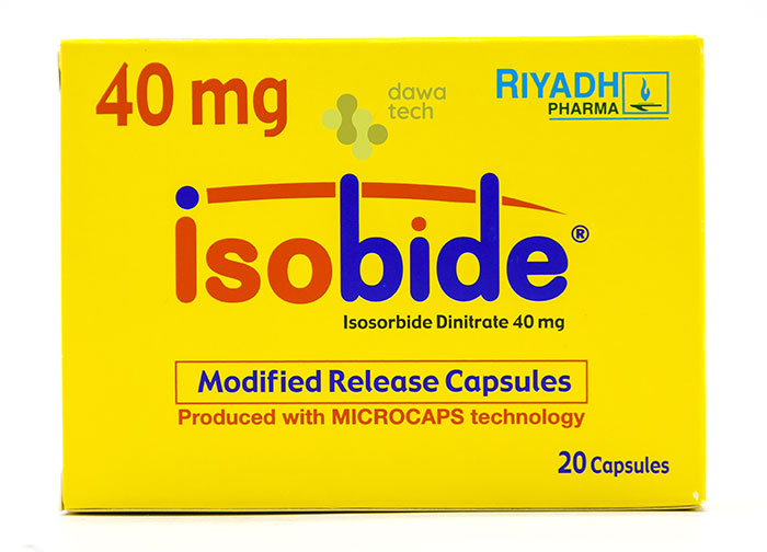 ISOBIDE 40MG  20 CAPSULE