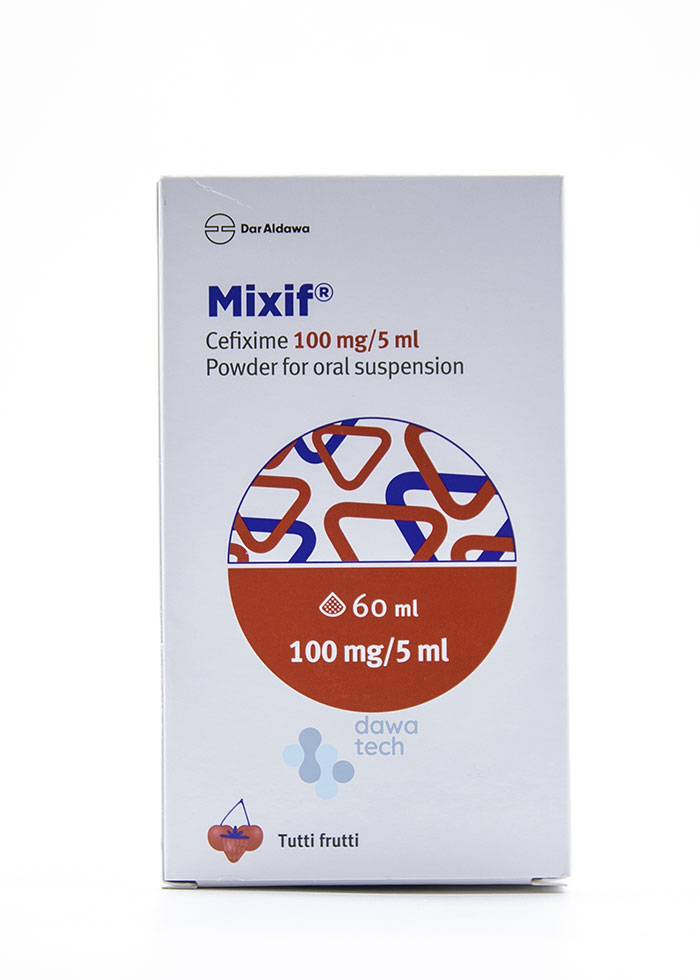 MIXIF 100 MG SYRP 100 ML
