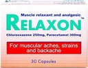RELAXON 250/300MG 30 CAPSULE