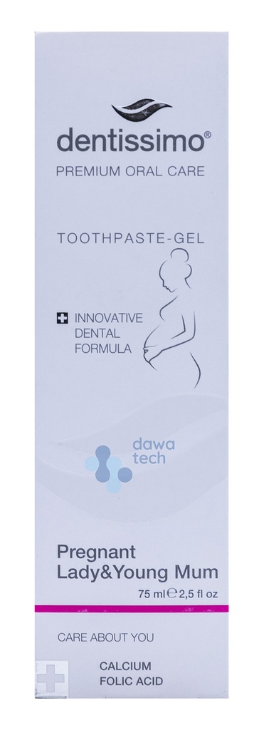 DENTISSIMO PREGNANT LADY&MUM T/P 75ML