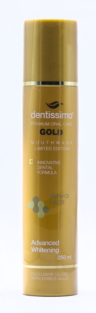 DENTISSIMO ADVANCE WHITE GOLD M/W 250ML