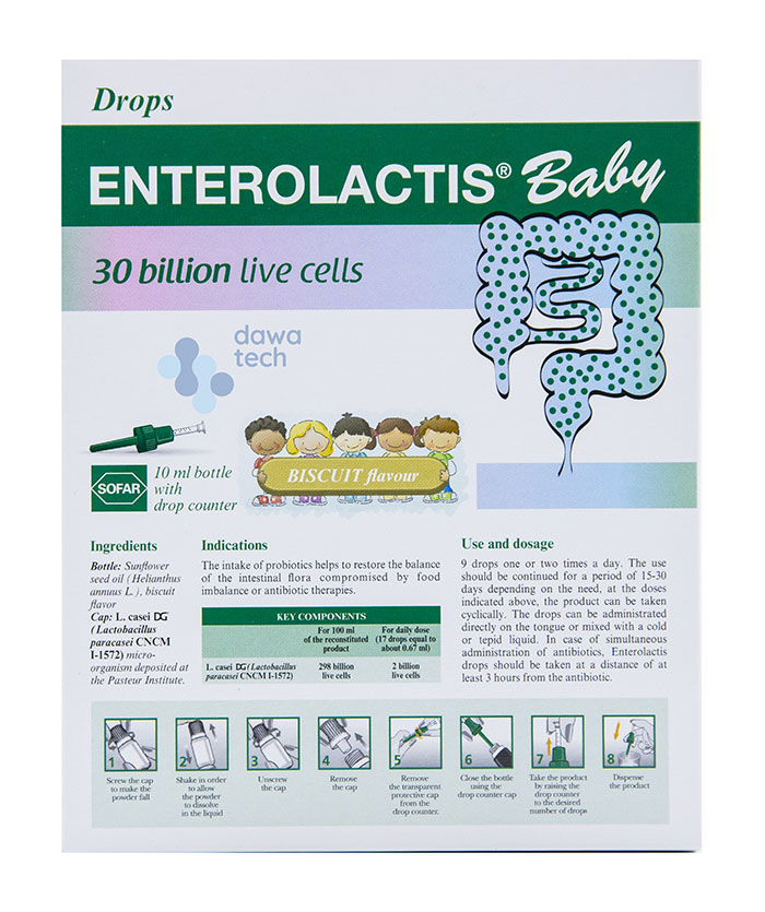 ENTEROLACTIS BABY DROPS
