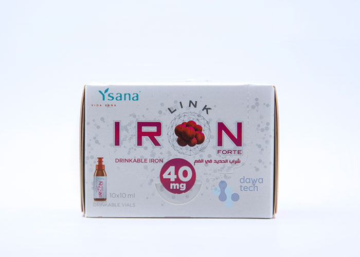 IRON LINK FORTE 40MG 10VIALS