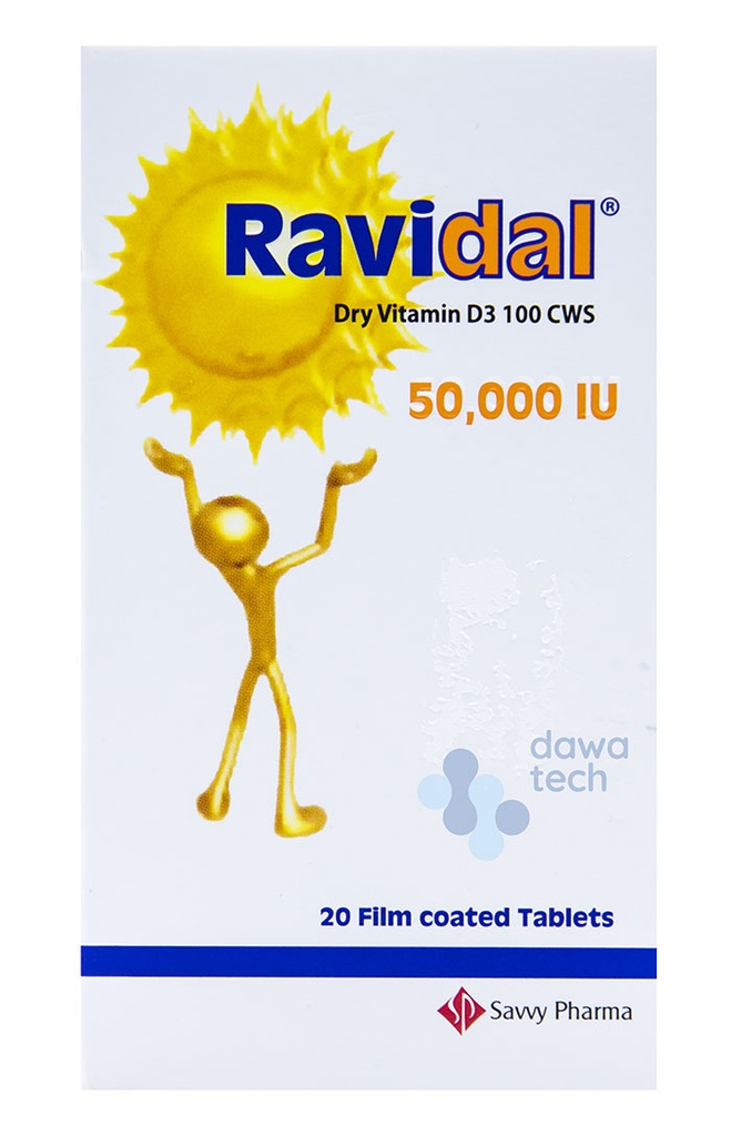 RAVIDAL 50000  IU 20 TAB