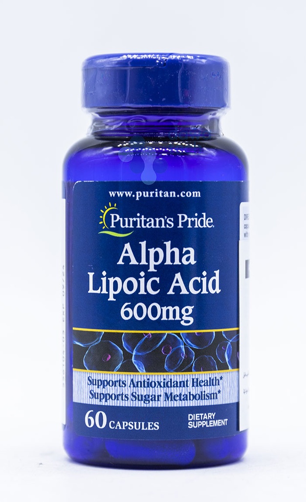Pur Alpha Lipoic Acid 600 mg 60 Caps