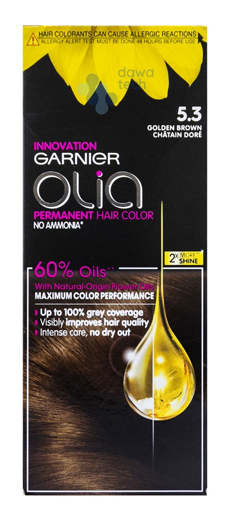 Garnier OLIA #5.3 بني ذهبي