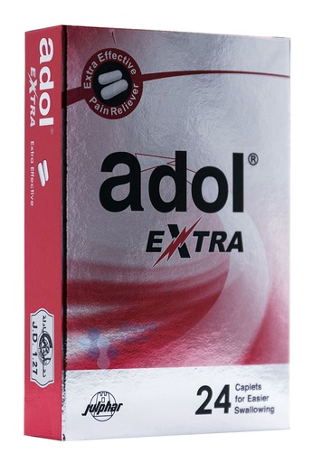 [6291100080557] ADOL EXTRA 24 CAPLET