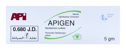 [6251151000430] APIGEN 0.3% EYE OINTEMENT