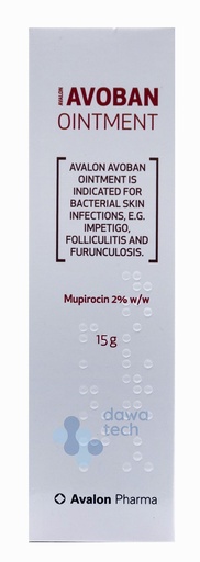 [6285095004704] AVOBAN 2% OINTMENT 15 GM
