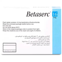 [8002660016256] BETASERC 16MG 40TAB