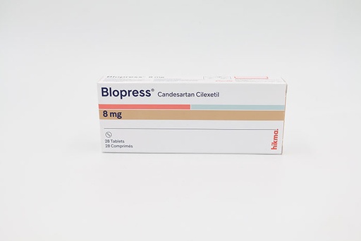 [6251159026937] BLOPRESS 8MG 28 TAB