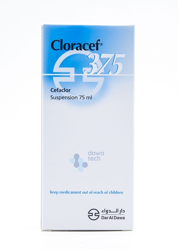 [6251107305015] CLORACEF 375MG- 5ML SYRP