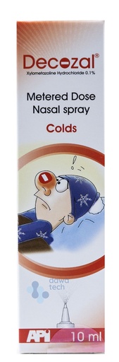 [6251151000850] DECOZAL ADULT 0.1% NAZL SPRAY 10ML