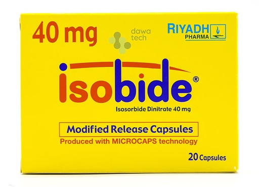 [6281080002519] ISOBIDE 40MG  20 CAPSULE