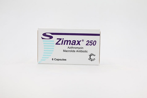 [6281086011638] ZIMAX 250MG  6 CAPSULE