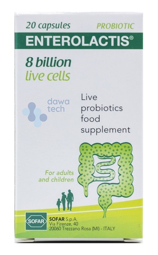 [8050762830102] ENTEROLACTIS 8 BILLION 20CAP