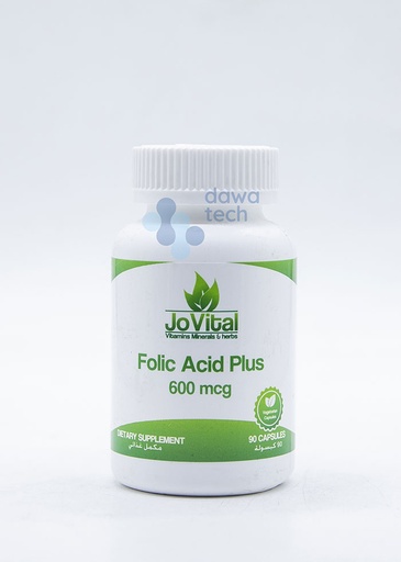 [826009000212] Jovital Folic acid Plus 90 Cap