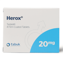 [06285147001507] Herox 20mg 4Tab