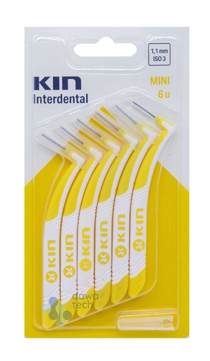 [8436026214015] KIN/MINI (1.1MM) 6PCS اصفر