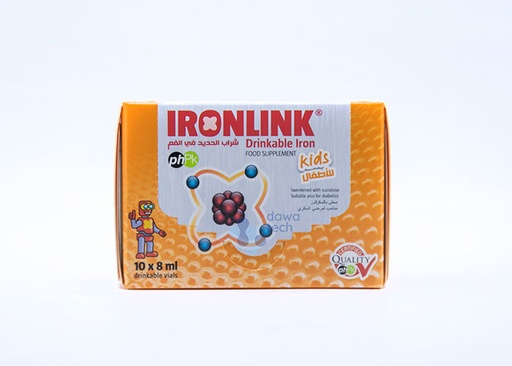 [8436542620543] IRON LINK KIDS 10X8ML VIAL