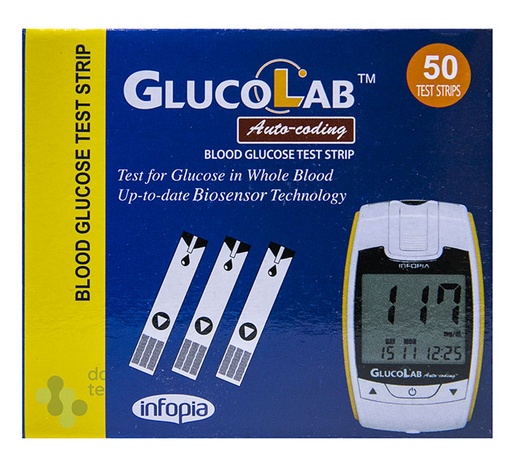 [8809115901392] GLUCOLAB 50STRIP