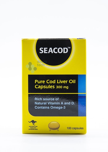 [8906045634199] SEACOD COD LIVER OIL 100 CAP