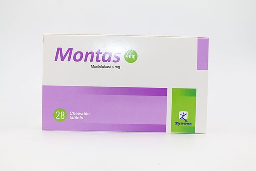 [9501100942388] MONTAS 4MG 28TAB
