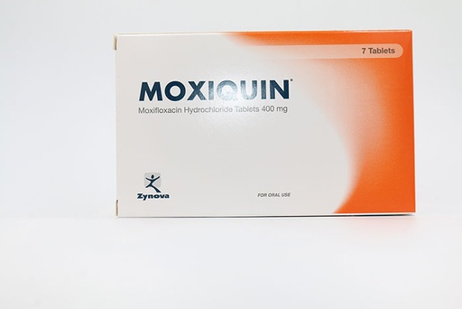 [9501100942838] Moxiquin 400mg 7tab