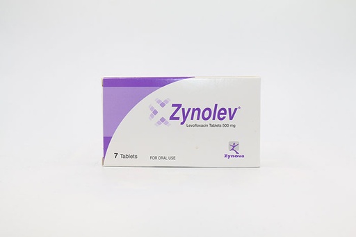 [9501100943095] ZYNOLEV 500MG 7TAB