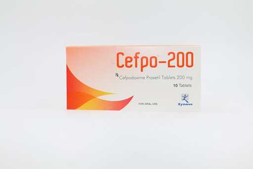 [9501100944139] Cefpo 200mg 10tab