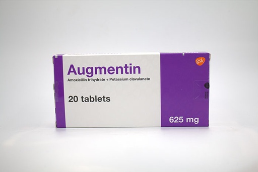 [6251621000120] **AUGMENTIN 625MG TAB