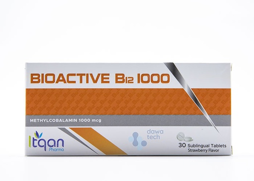 [6253016805006] Bioactive B12 1000mcg (Sublingual)