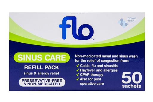 [9333279000404] Flo Sinus Care Refill 50'Sachets