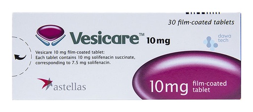 [8718692510180] Vesicare 10mg