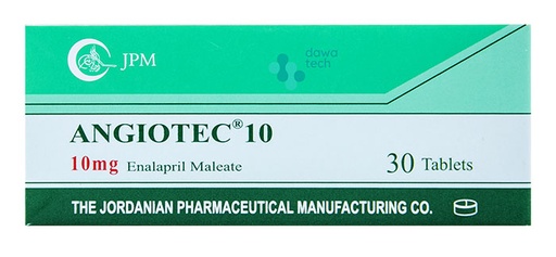 [6251154013017] Angiotec 10 mg 30 Tab