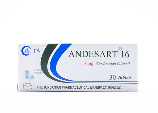 [6251154210010] Andesart 16 mg 30 Tab