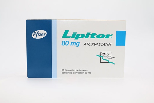 [6251615001393] LIPITOR 80MGX30