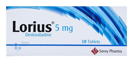 [6253004600262] Lorius 5 MG x 10 T